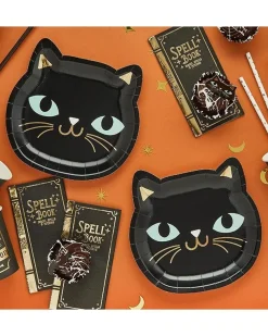 Spell Yeah! Cat Paper Plates (8Pk)<Party Delights