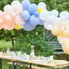 Party Delights Spring Balloon Arch With Paper Flowers - 60 Balloons< Arches & Clouds