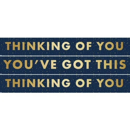 Party Delights Thinking Of You Paper Banners - 1M (3Pk)< Banners