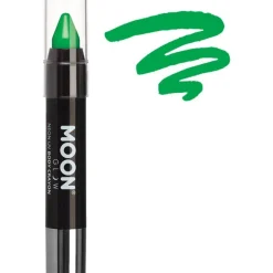 Party Delights Uv Paint Stick - Green 3.5G< Face Paints