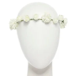 Party Delights White Flower Headband< Hats & Headwear