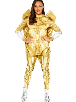 Party Delights Wonder Woman Gold - Adult Costume< Wonder Woman