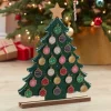Wooden Christmas Tree Advent Calendar - 46Cm<Party Delights Hot