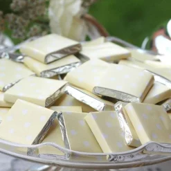 Party Delights Yellow Polka Dot Chocolate Neapolitans - 20Pk< Chocolates